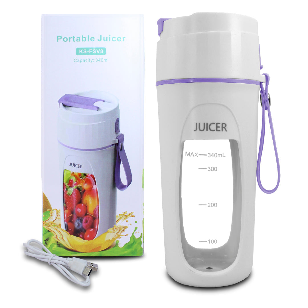 NovaDeals - Mixeur multifonctionnel rechargeable Tumbler, agitateur d'une capacité de 340 ml