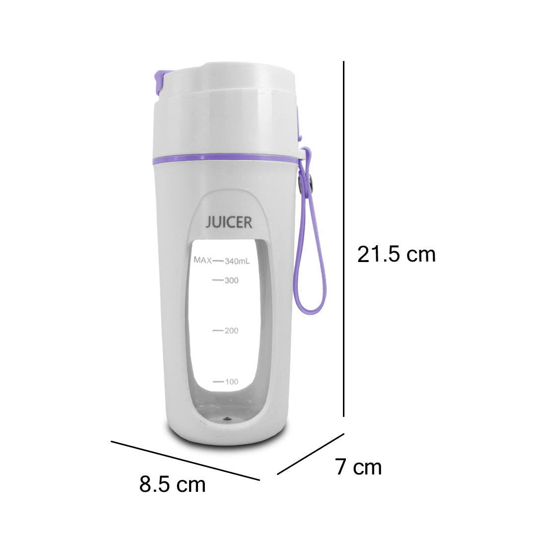 NovaDeals - Mixeur multifonctionnel rechargeable Tumbler, agitateur d'une capacité de 340 ml