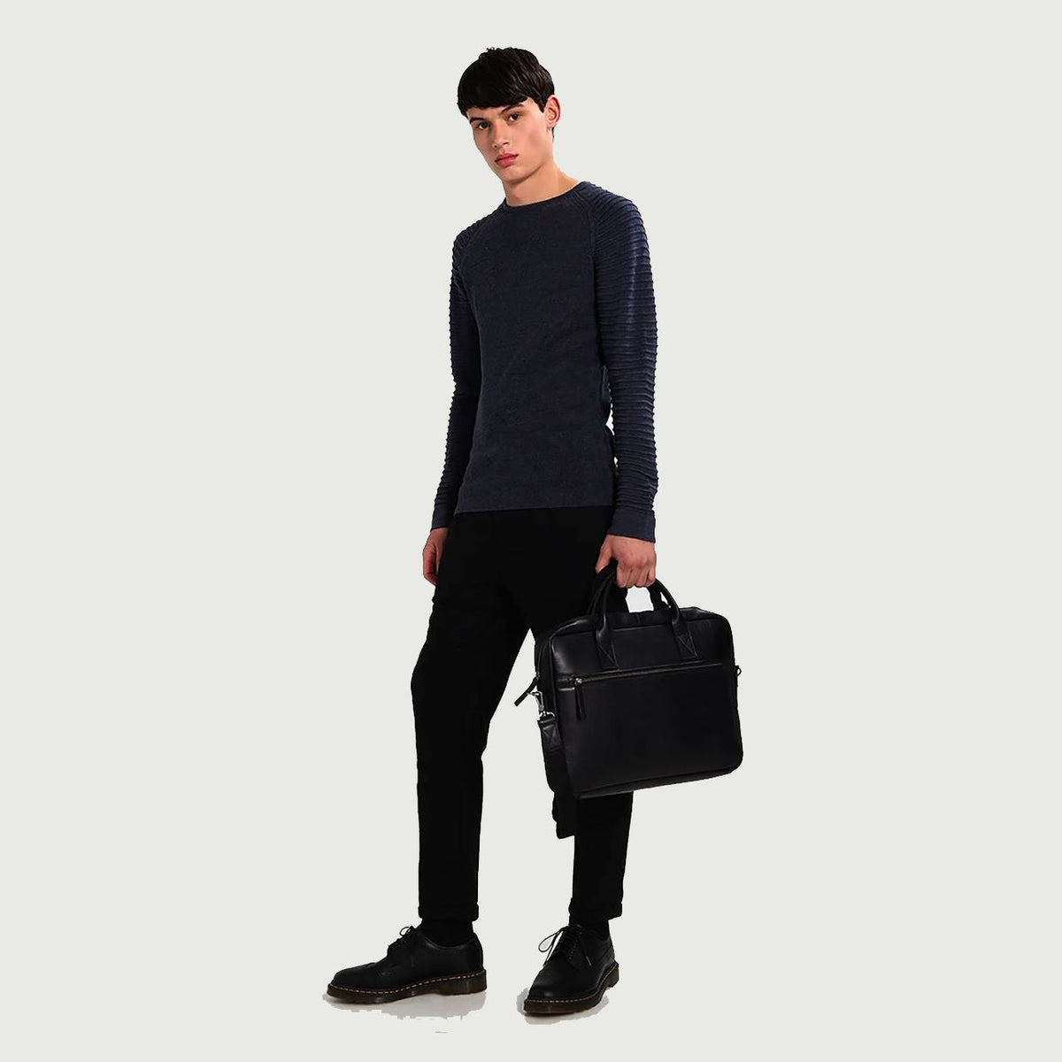 Sac en cuir véritable Business man