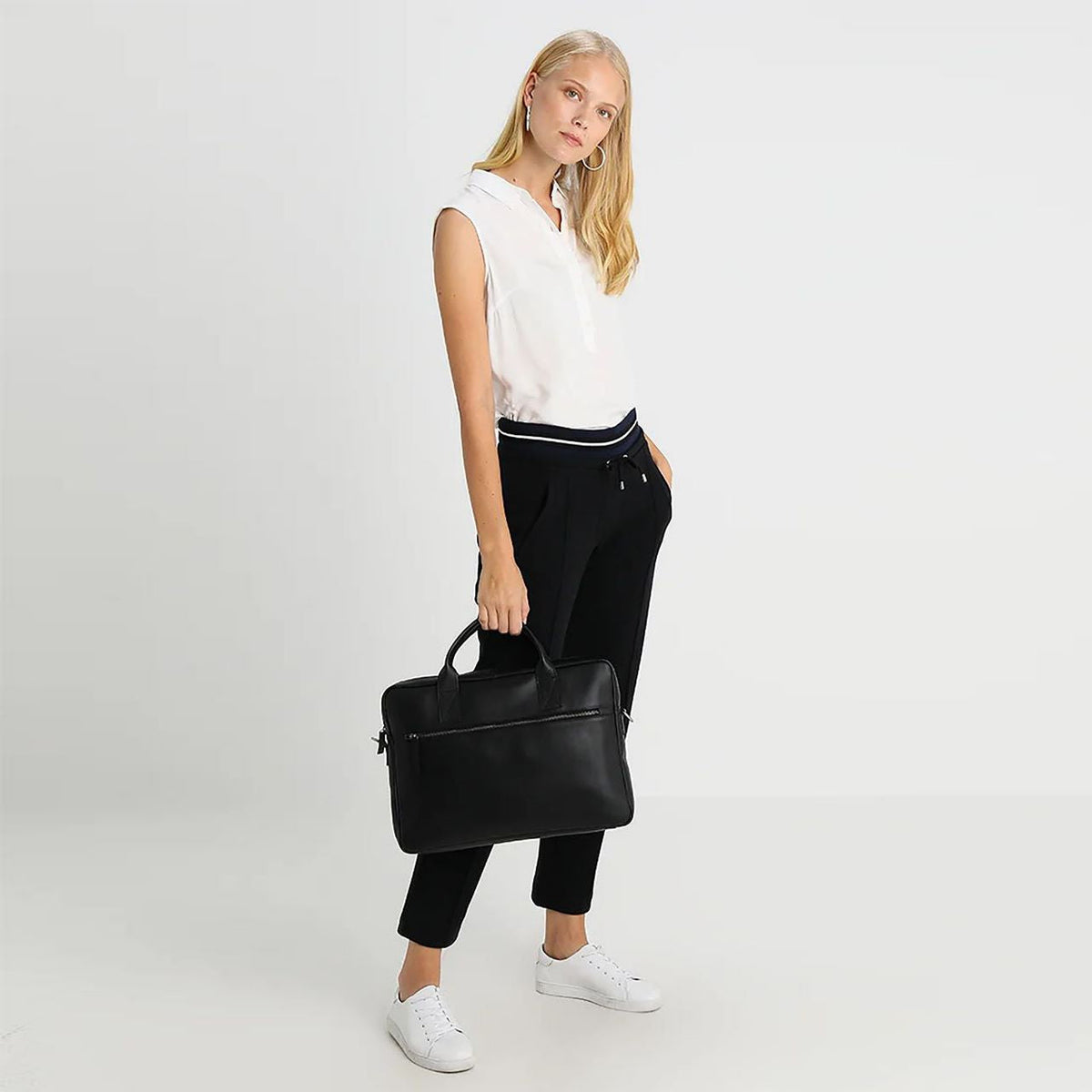 Sac en cuir véritable Business man