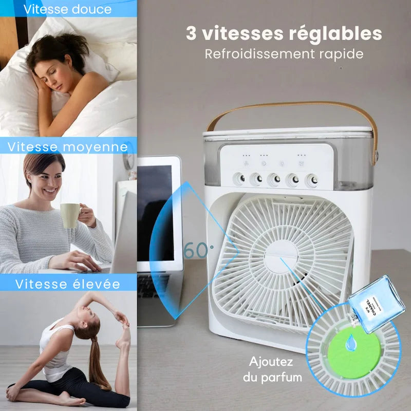 NovaDeals – Ventilateur Brumisateur