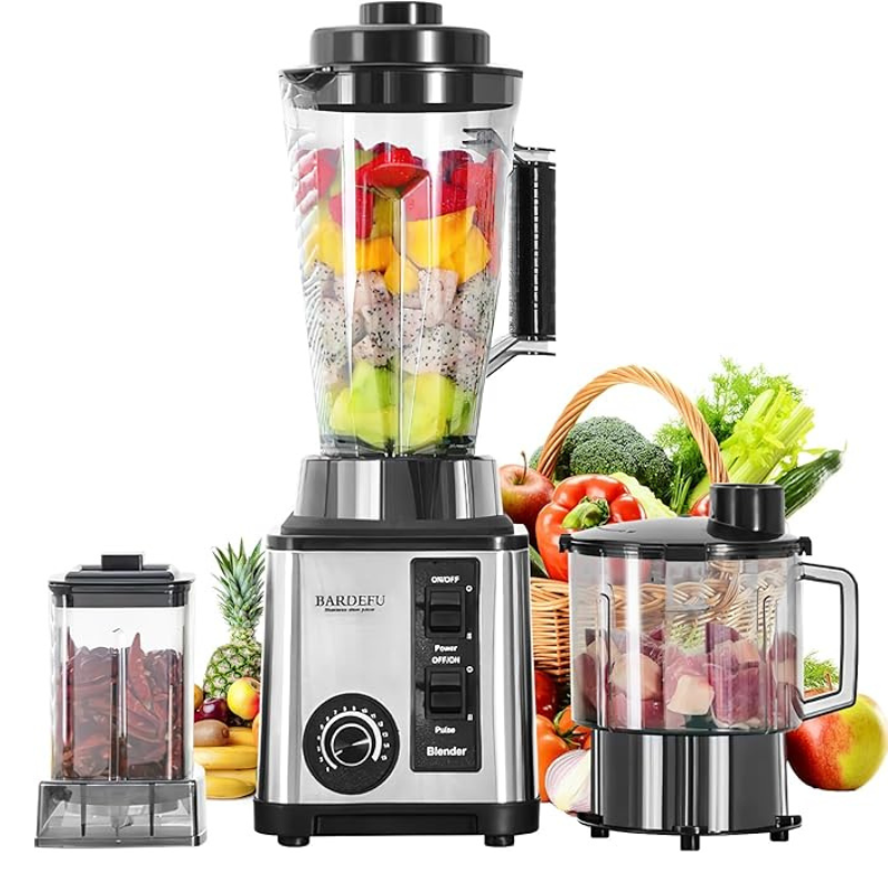 Pixa Mixeur Multifonction 3 en 1 – Tout-en-Un pour Votre Cuisine