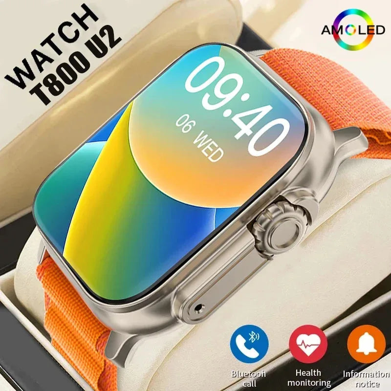 Smartwatch T800 U2 – Appels &amp; Fitness | ساعة ذكية