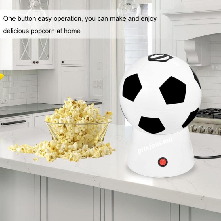 Machine à Popcorn Football – Popcornière Électrique Technoswiss pour Maison & Soirées