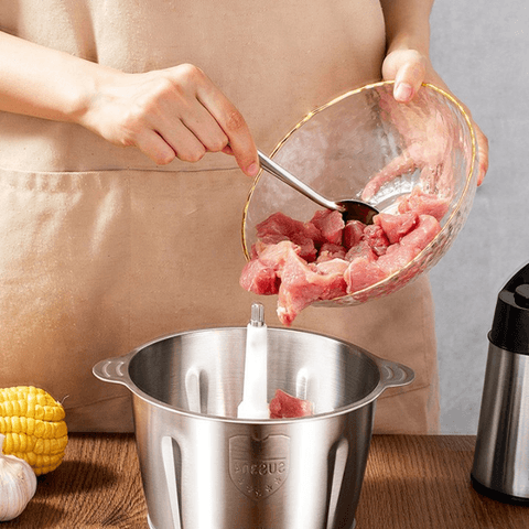 Haket Hachoir  Électrique Avec Bol Acier Inox