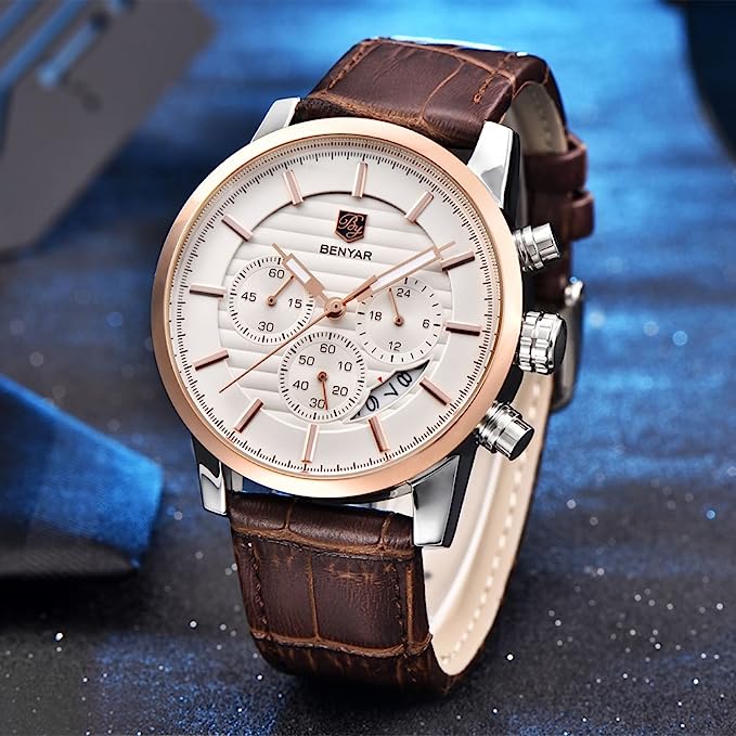 Montre de luxe  chronographe Benyar