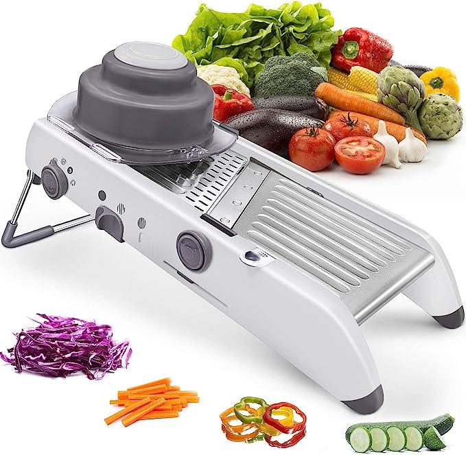 Edira Mandoline Multifonctions pour Fruits et Légumes