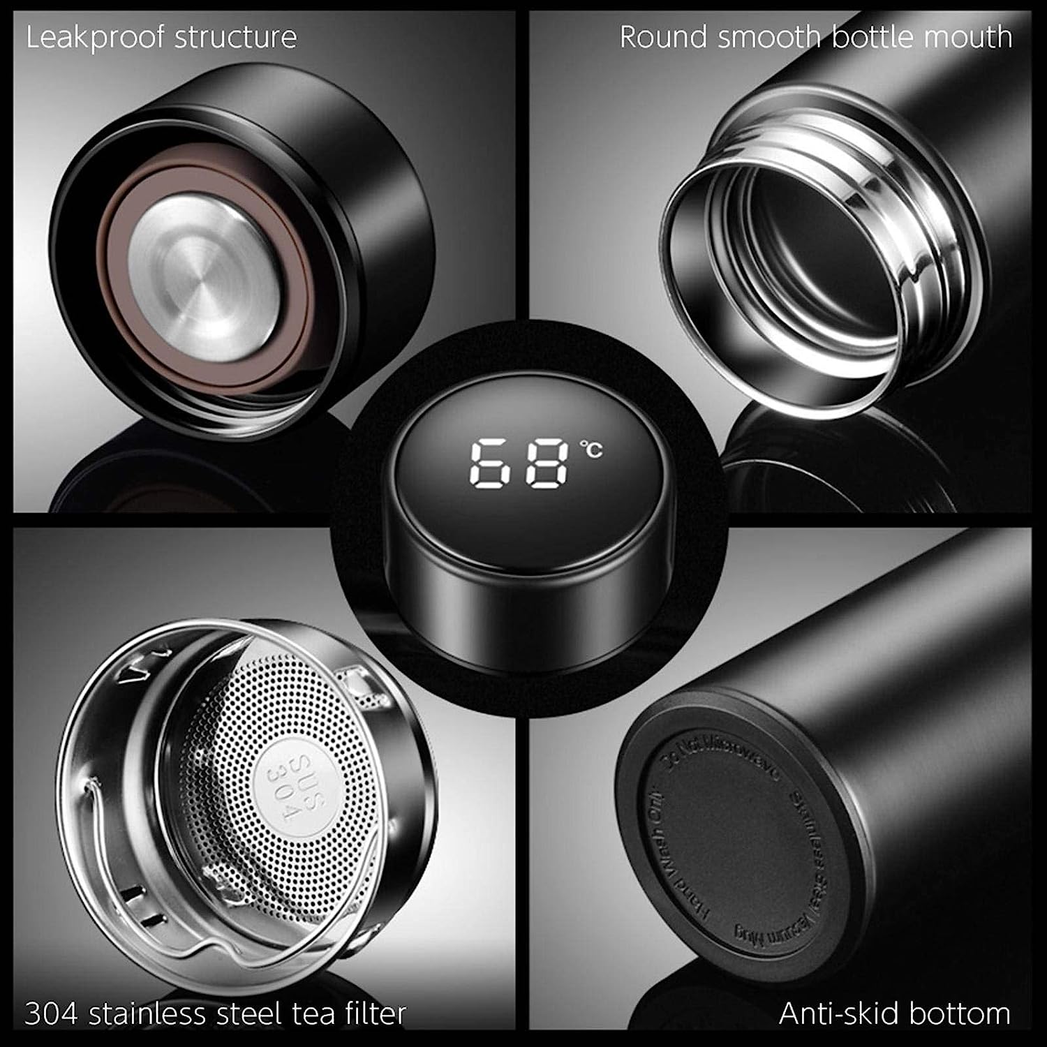 Intelligent Thermos Avec Affichage De La Température