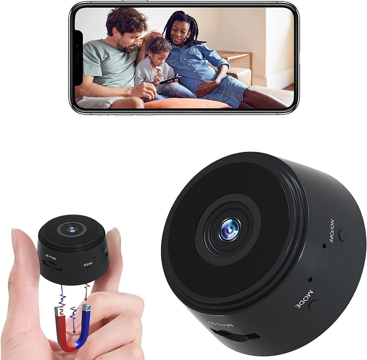 loomin Mini Camera Surveillance Sans Fil