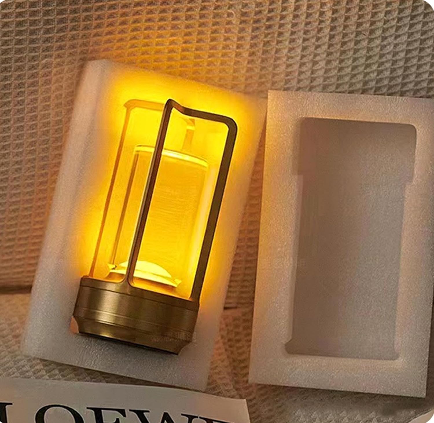 Lampe de Table de Bar et Chevet de Luxe légère Rechargeable