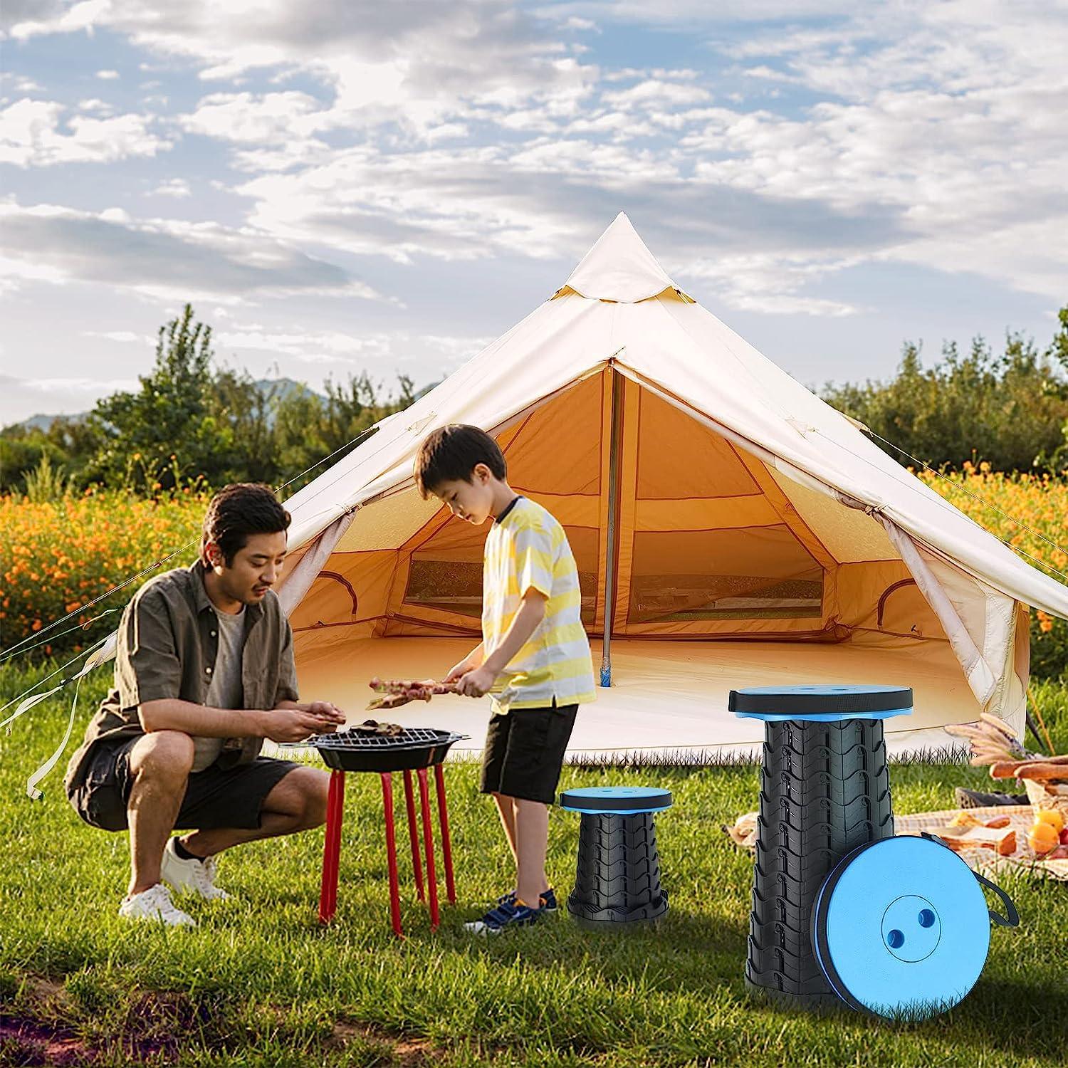 Tabouret télescopique Pliable