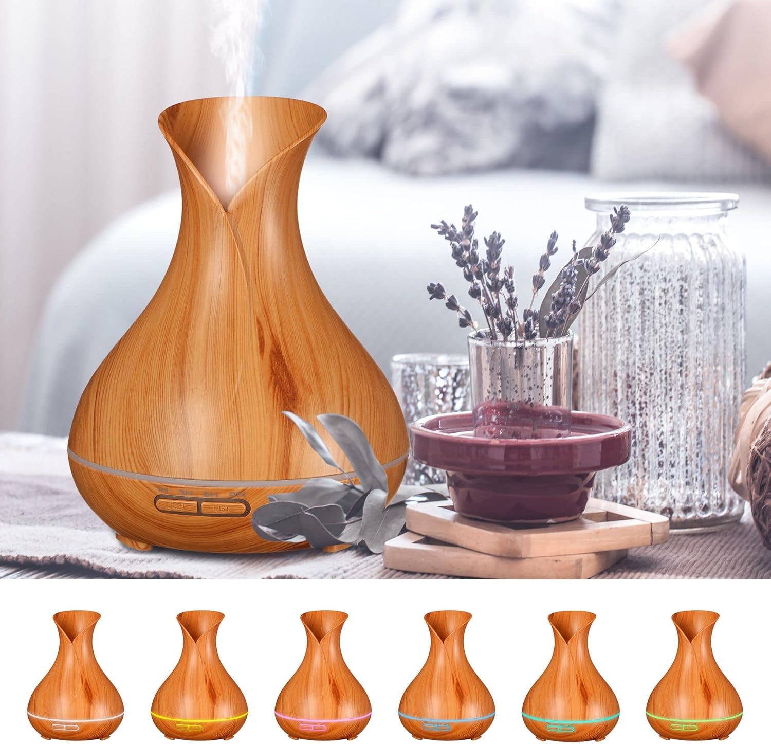 Diffuseur d'Arômes: Créez une Atmosphère Sereine avec les Huiles Essentielles