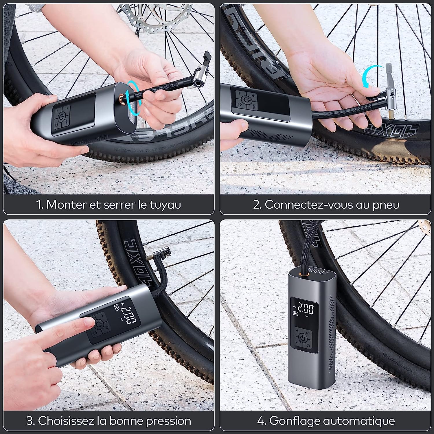 Mini Pompe à Air Électrique