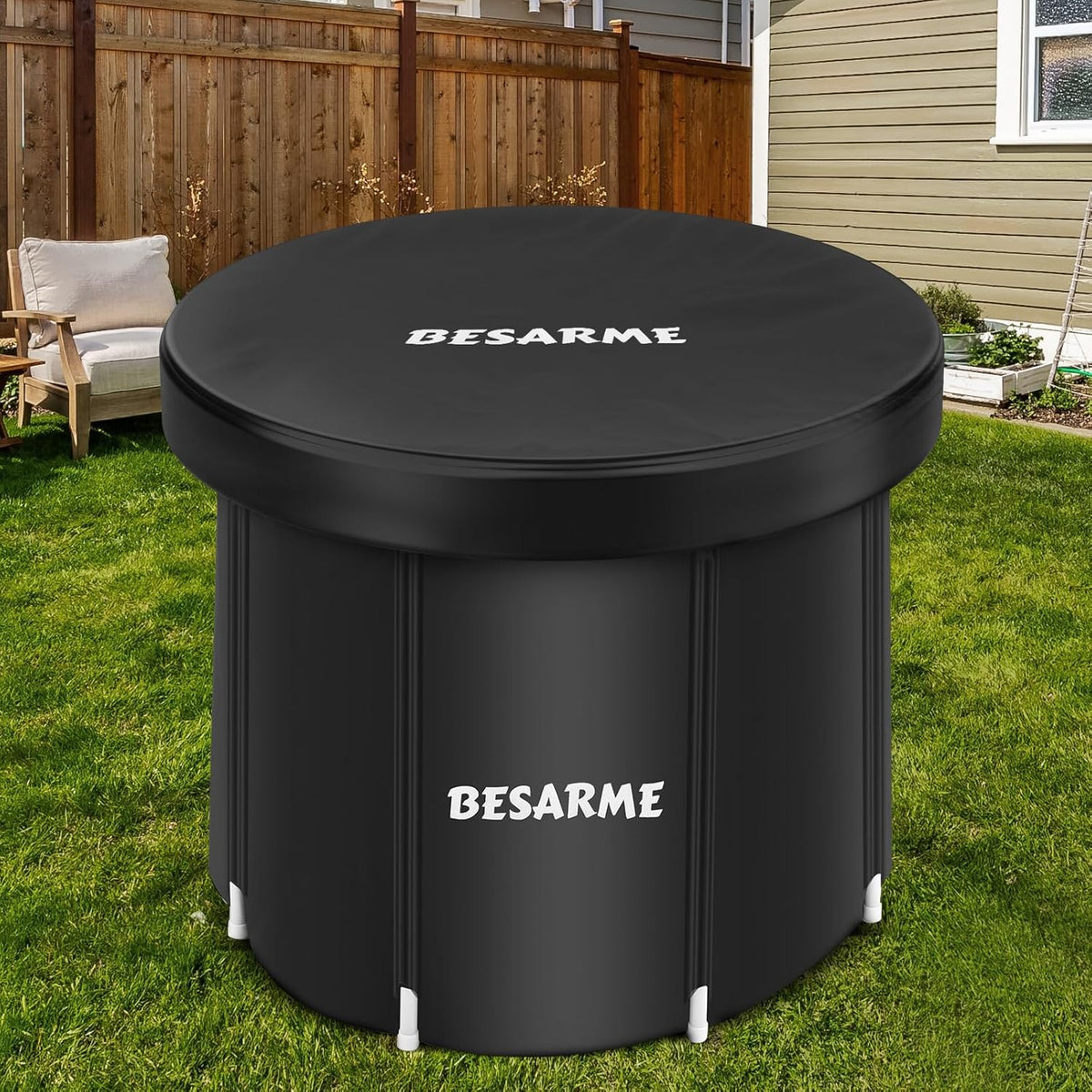 Bain de glace Besarme ❄️ gonflable pour sportifs – Récupération rapide et naturelle !❄️