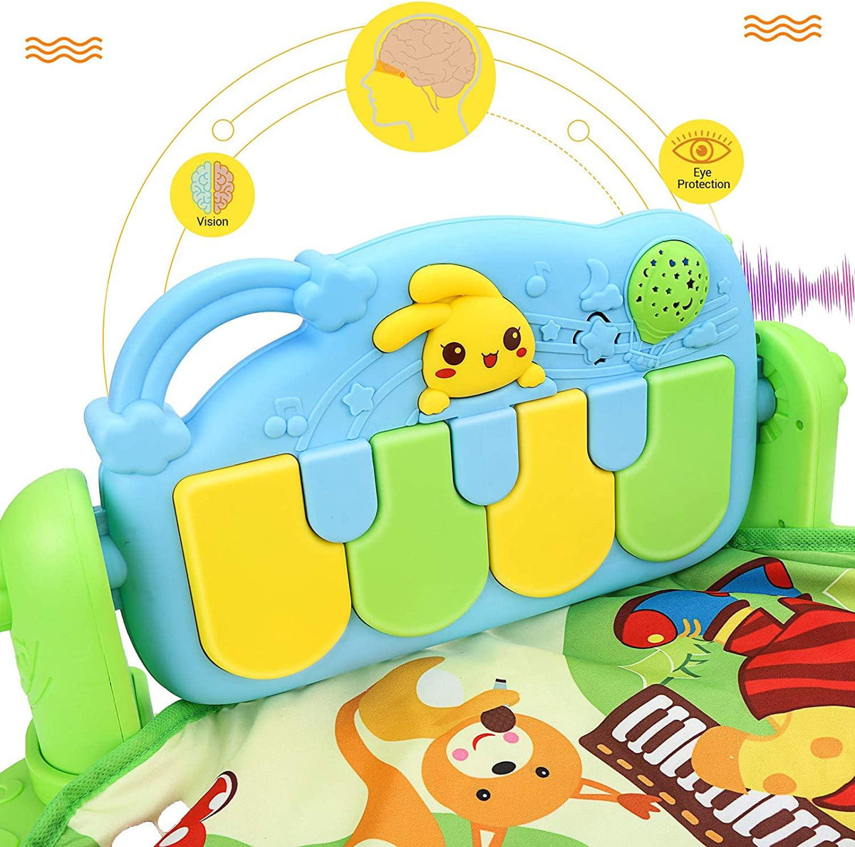 Tapis  de jeux Piano et d&#39;éveil pour Bébé