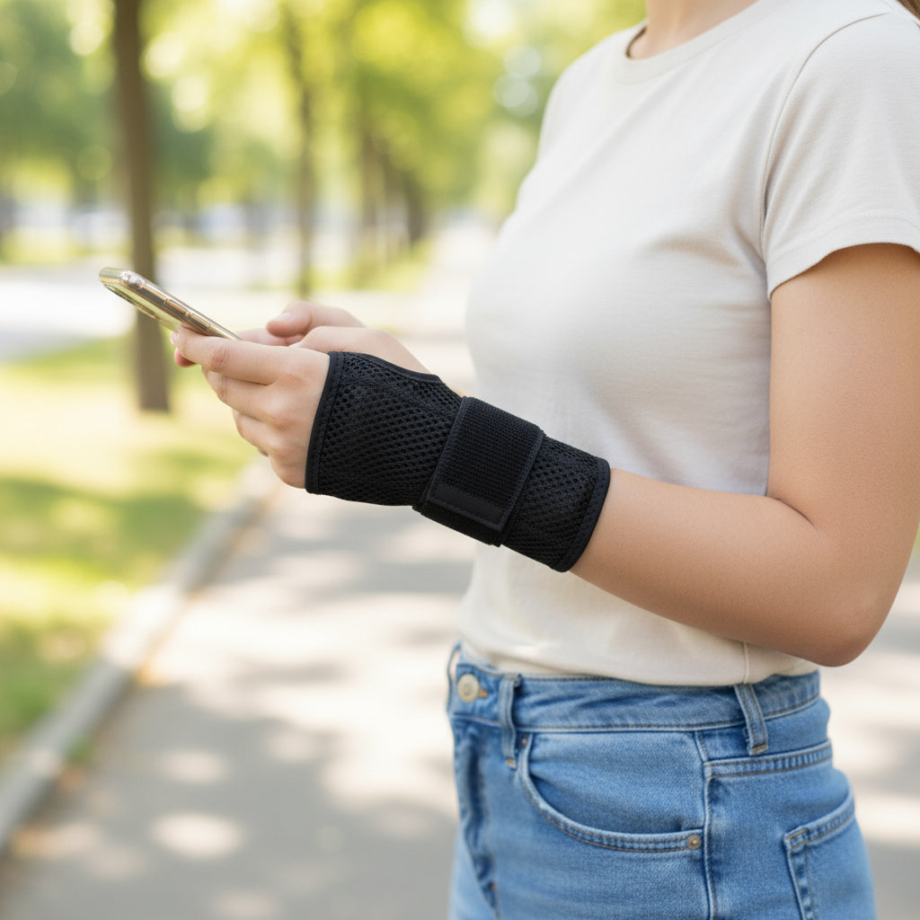 Attelle de Poignet Renforcée (Hommes & Femmes) | دعامة معصم معززة