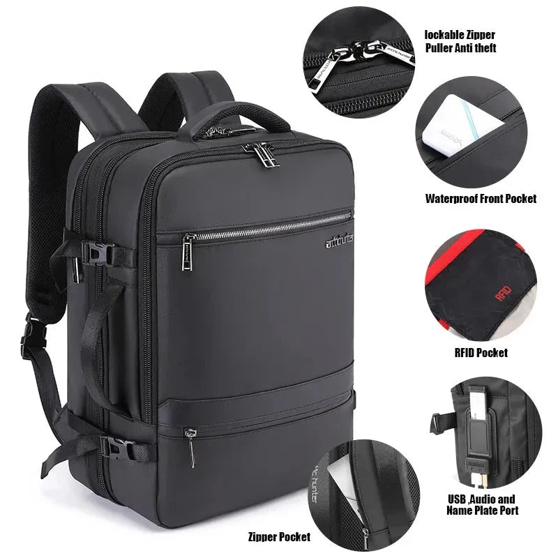 Sac à dos de voyage extensible extra large