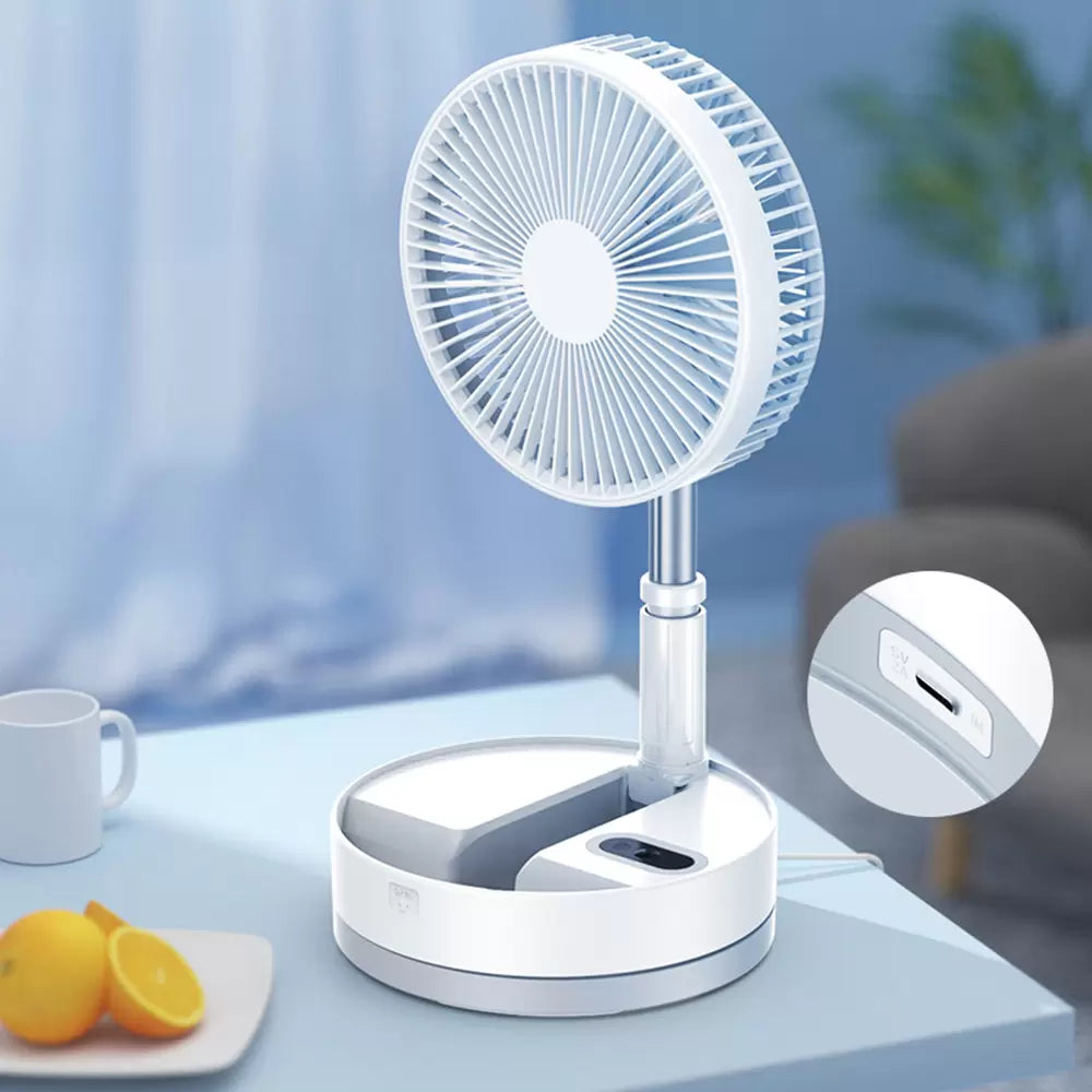 Easy Nova Mini ventilateur de bureau à batterie rechargeable