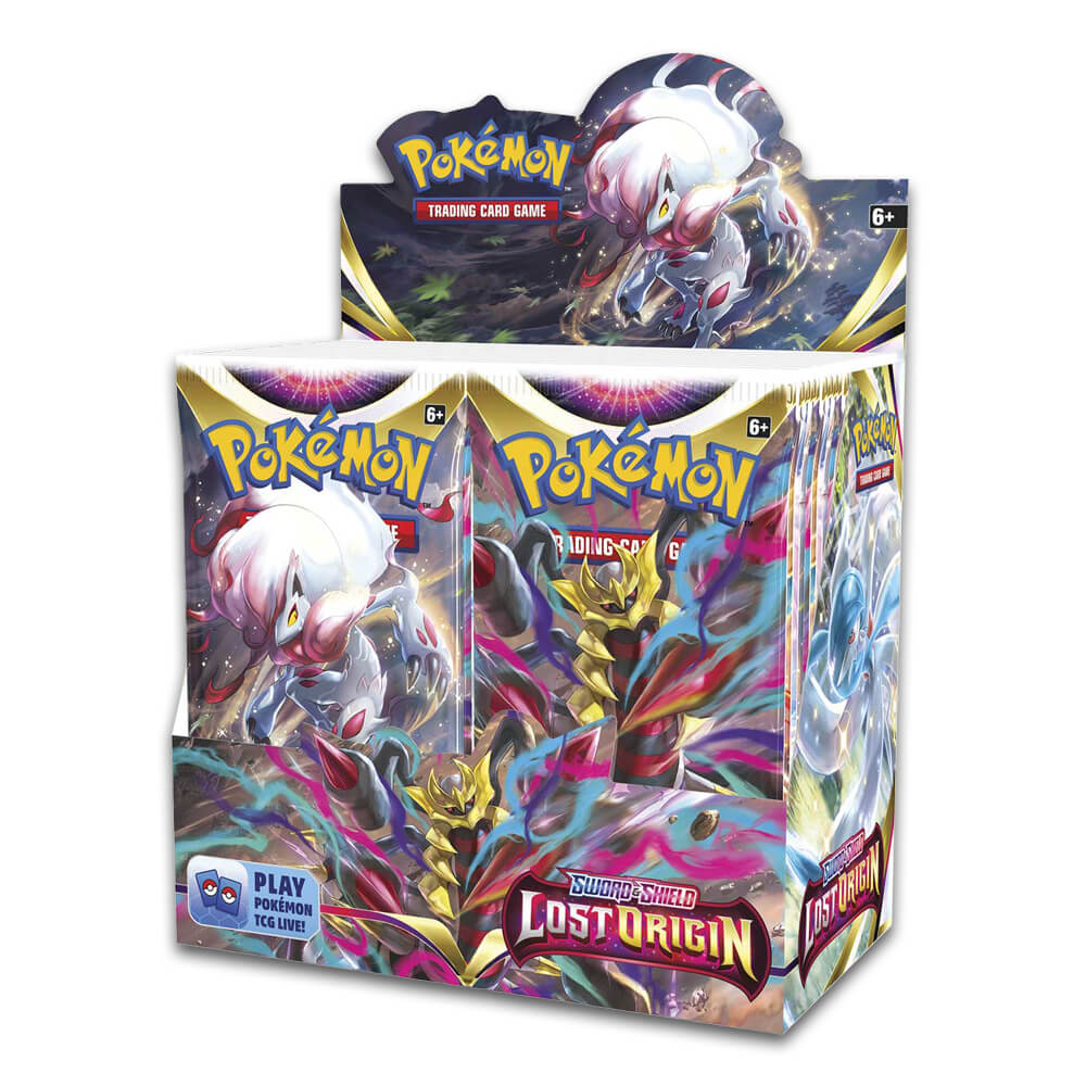 Cartes Pokémon TCG boîte boosters lost origin