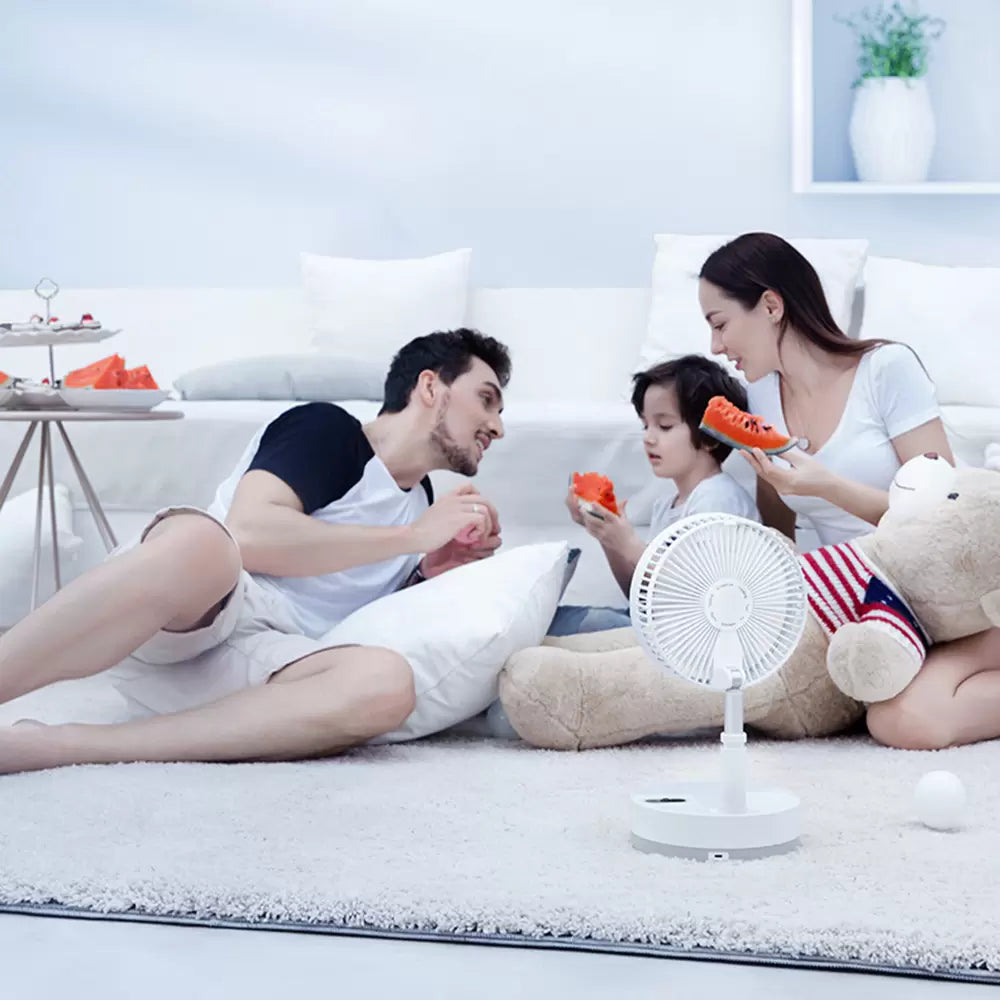 Easy Nova Mini ventilateur de bureau à batterie rechargeable