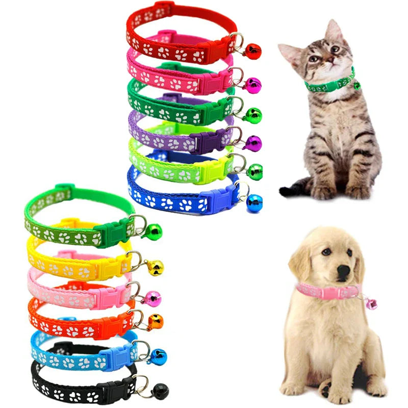 Collier Pixa avec clochette pour chats et petits chiens