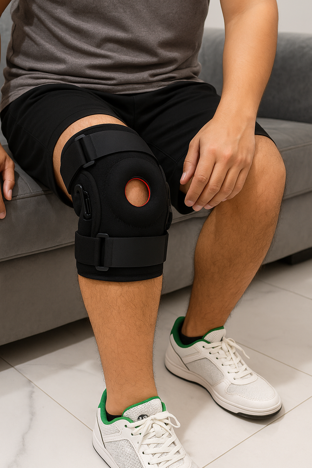 Genouillère Renforcée (Hommes & Femmes) | دعامة ركبة معززة