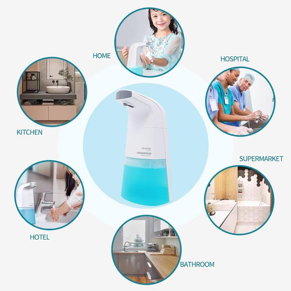 Distributeur de Savon Automatique Sans Contact | موزع صابون أوتوماتيكي بدون لمس