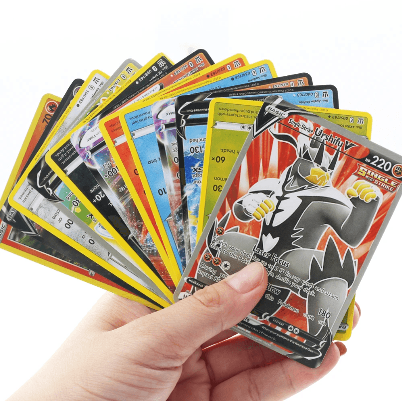 Jeu de cartes Pokemon, boîte en fer métallique, 40 pièces