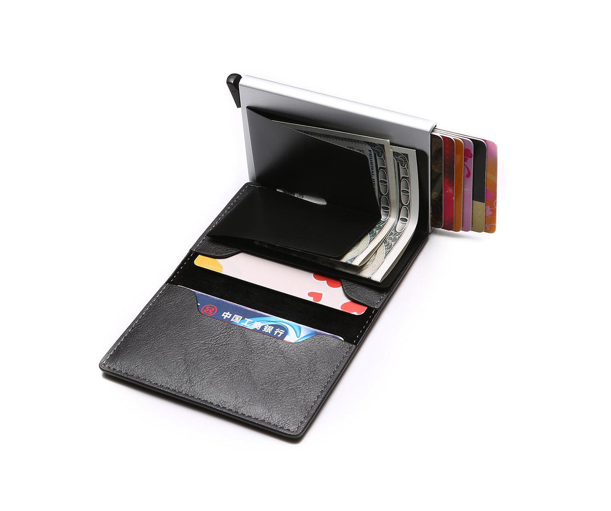 Nouvet portefeuille en cuir Slim