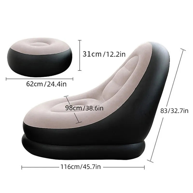 Canapé ™  Confort,  gonflable et portable