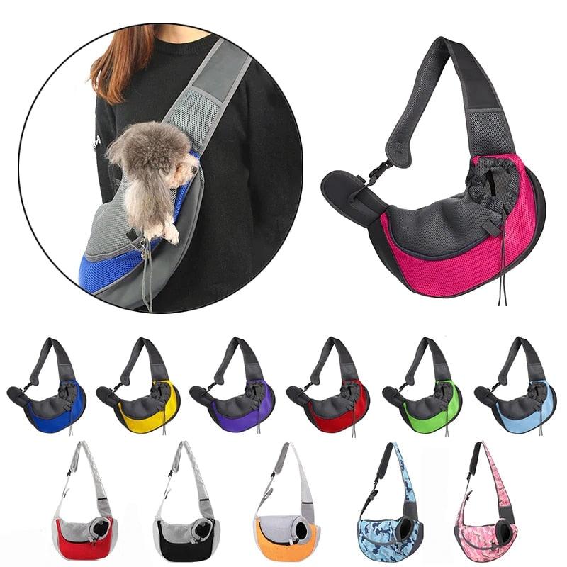 Sac à bandoulière maille confort Pour chien