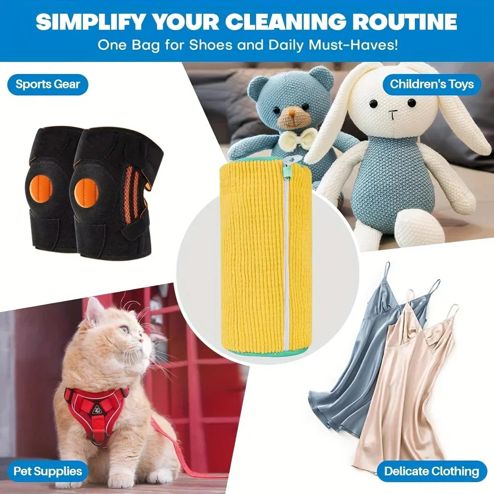 Protège tes chaussures quand tu les laves ✅