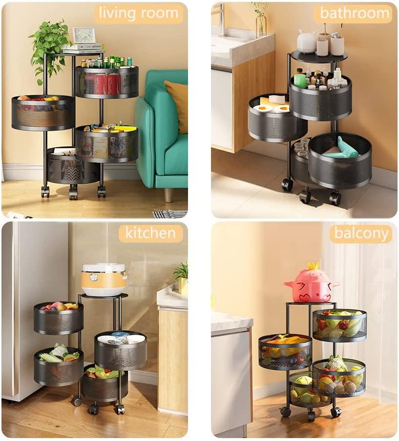 Fergal étagère de rangement rotative  pour cuisine