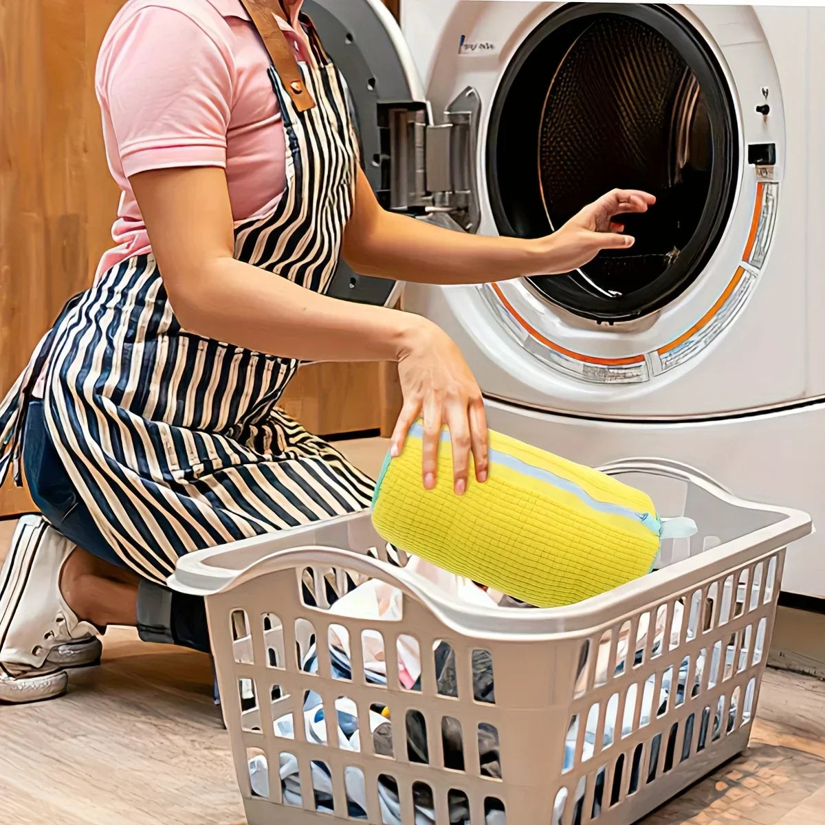 Protège tes chaussures quand tu les laves ✅