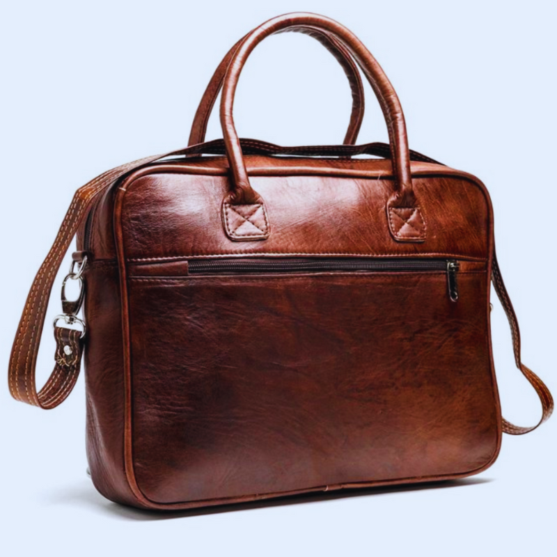 Sac en cuir véritable Business man