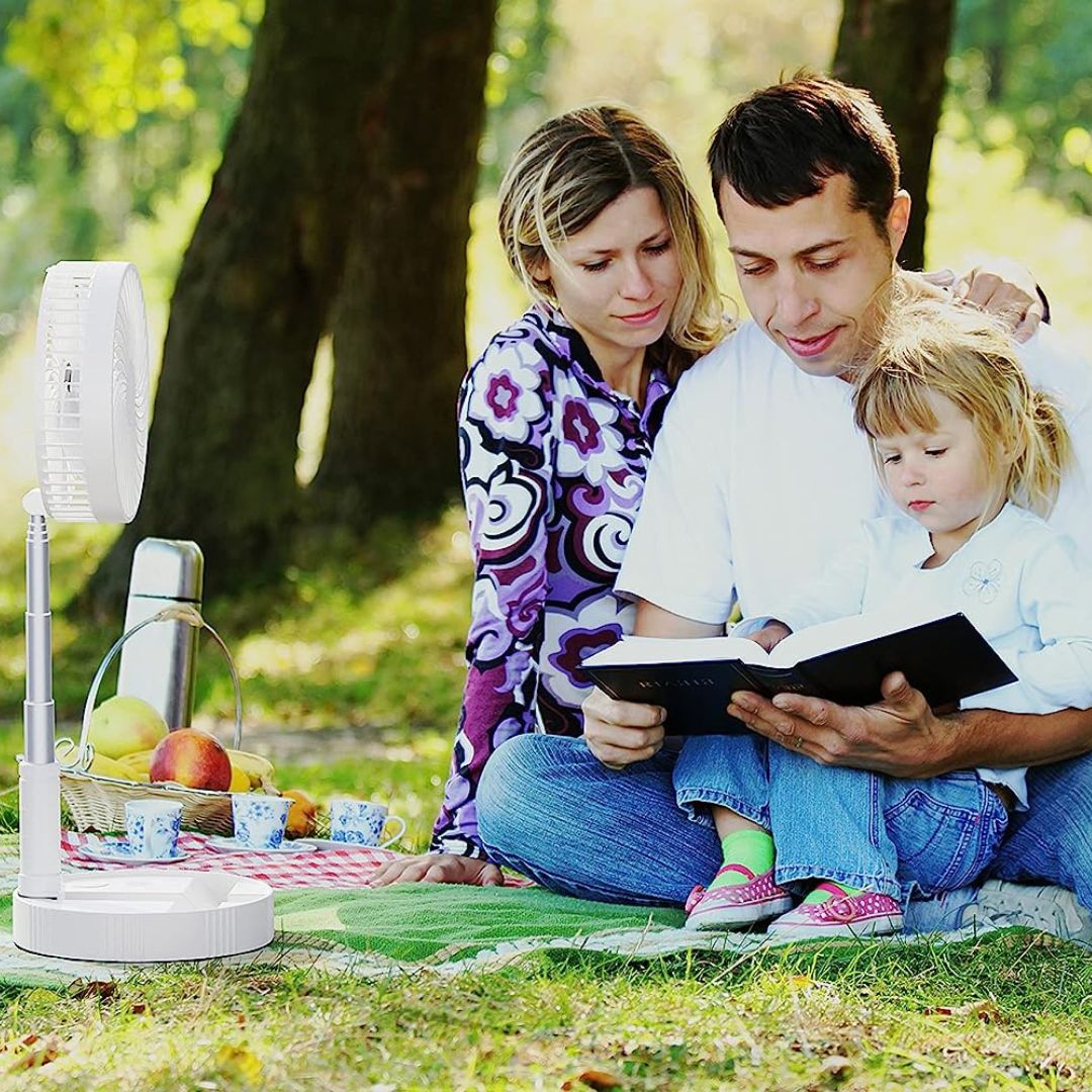 Easy Nova Mini ventilateur de bureau à batterie rechargeable