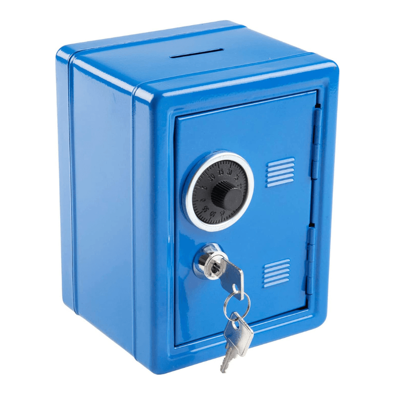 Tirelire Coffre-fort en Métal pour Enfants