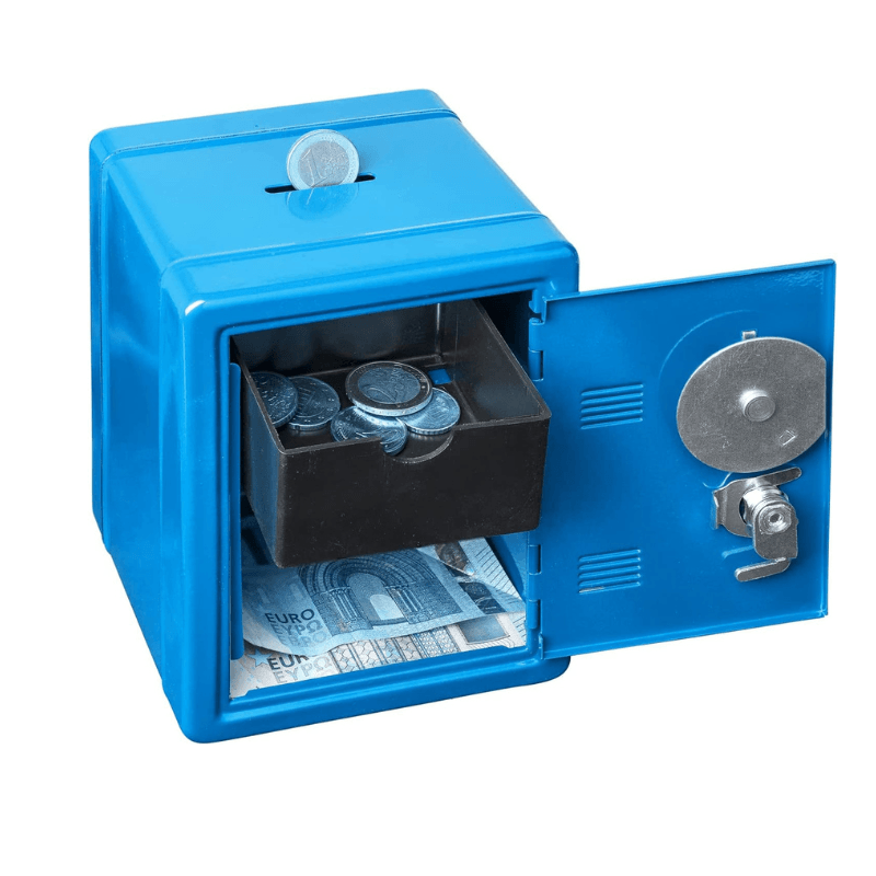 Tirelire Coffre-fort en Métal pour Enfants