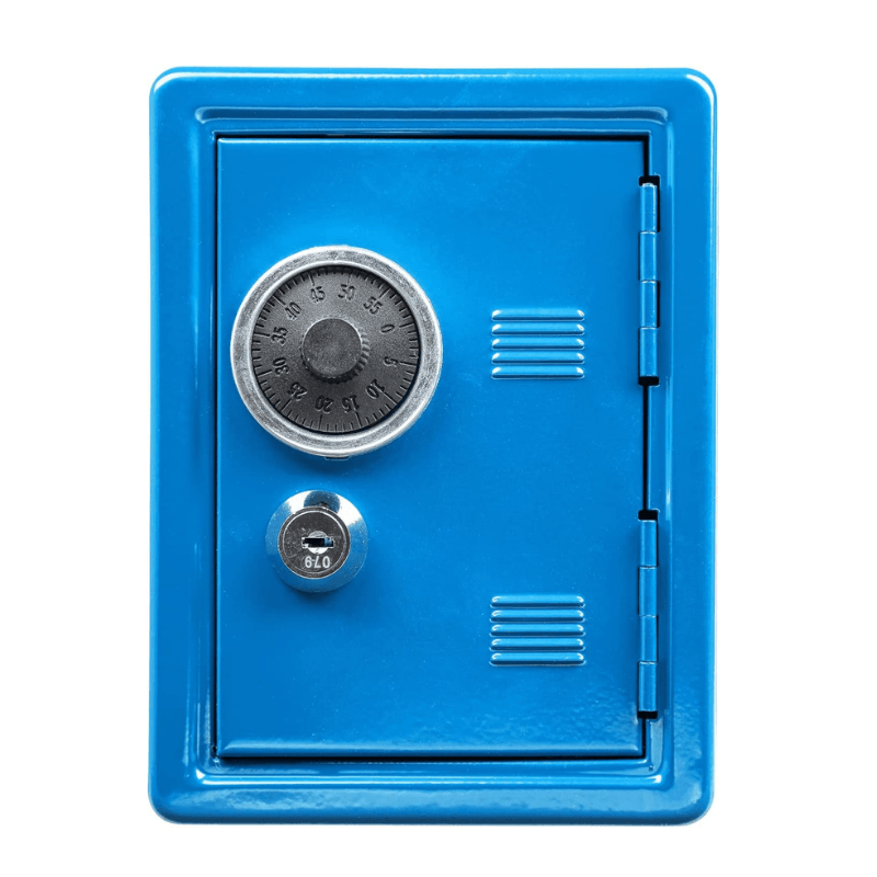 Tirelire Coffre-fort en Métal pour Enfants