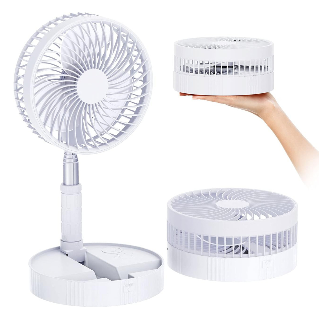Easy Nova Mini ventilateur de bureau à batterie rechargeable