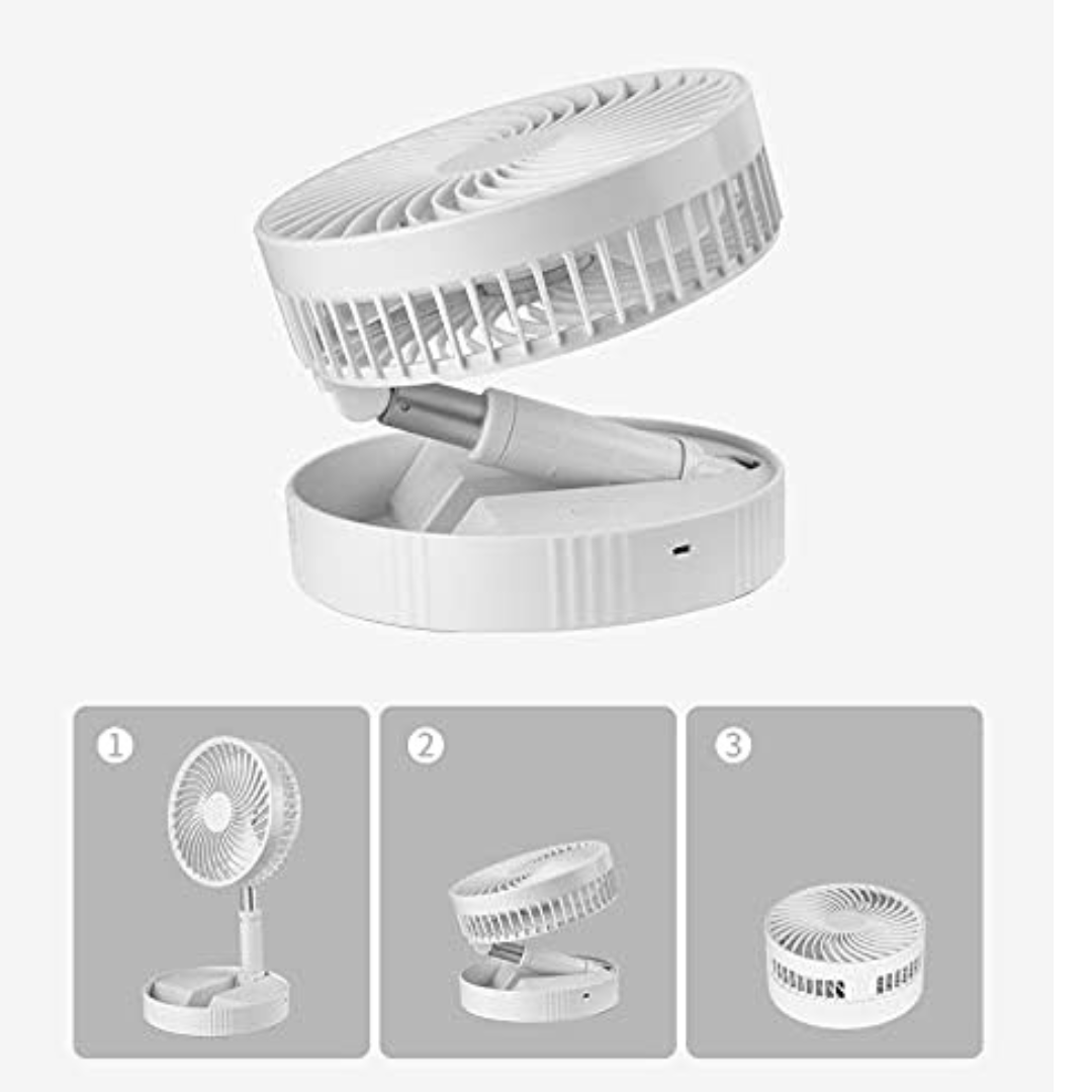 Easy Nova Mini ventilateur de bureau à batterie rechargeable