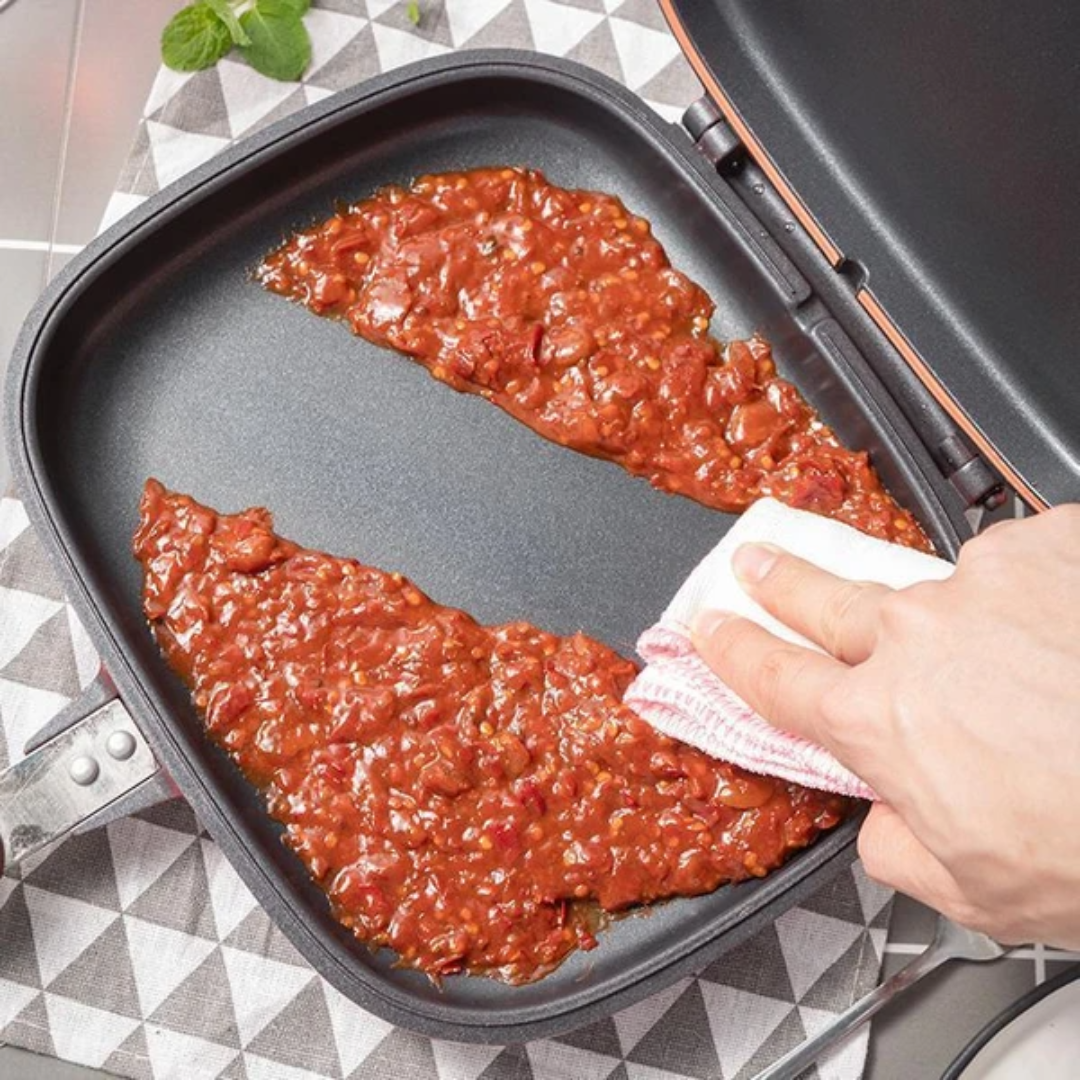 Poêle Double Grill Antiadhésif 