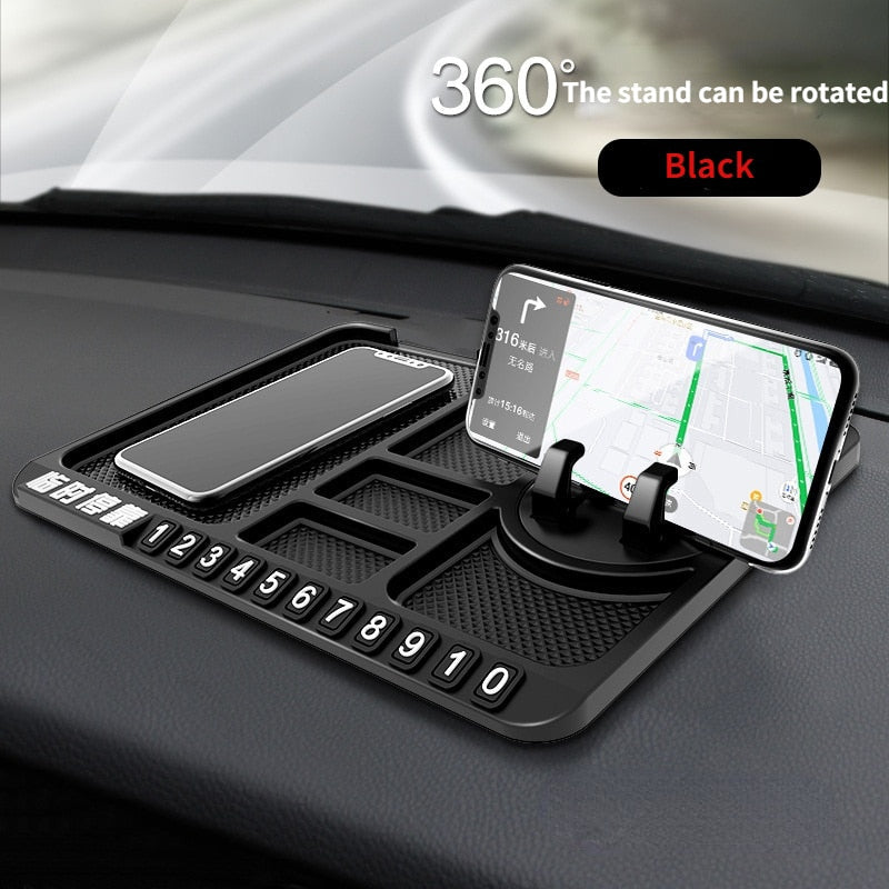 Support de téléphone Antidérapant Pour voiture