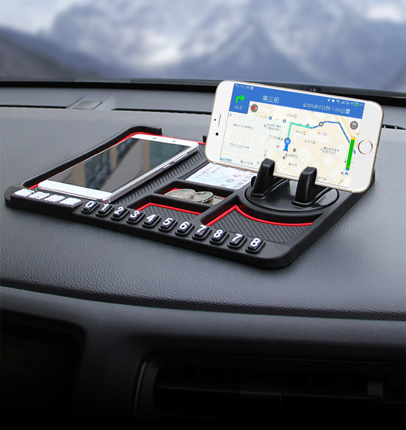 Support de téléphone Antidérapant Pour voiture