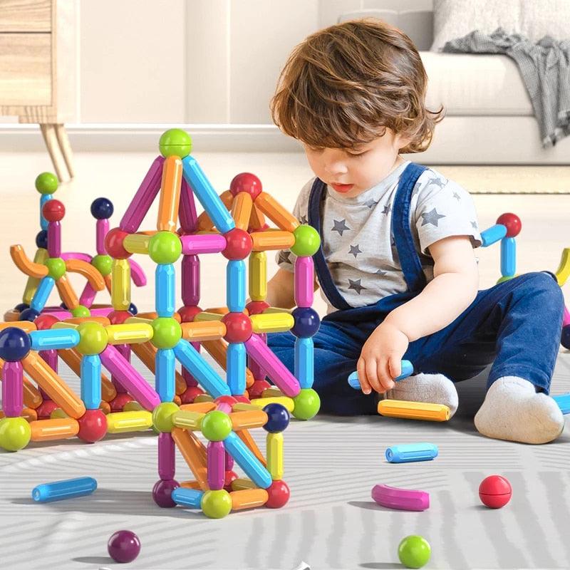 Vatique Jeu de Construction magnétique pour enfants