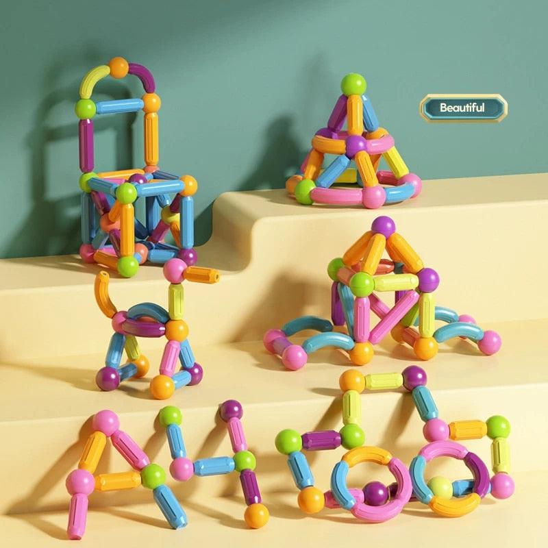Vatique Jeu de Construction magnétique pour enfants