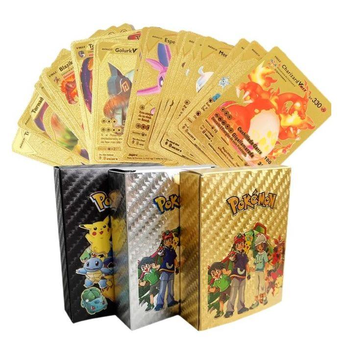 Pack 55 Cartes Pokémon Vmax GX Collection Rare