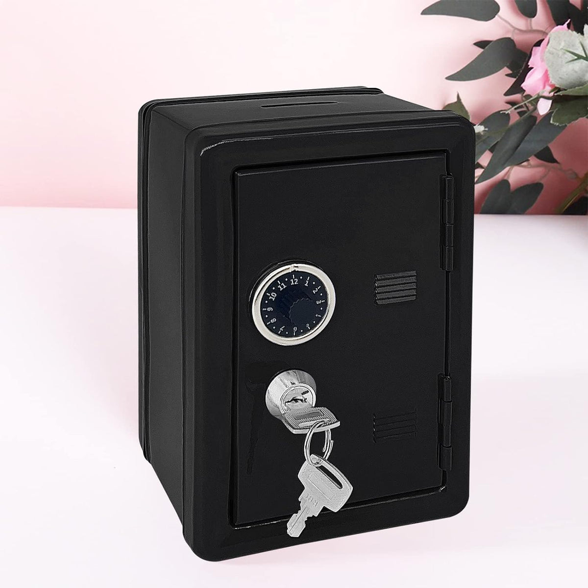 Tirelire Coffre-fort en Métal pour Enfants