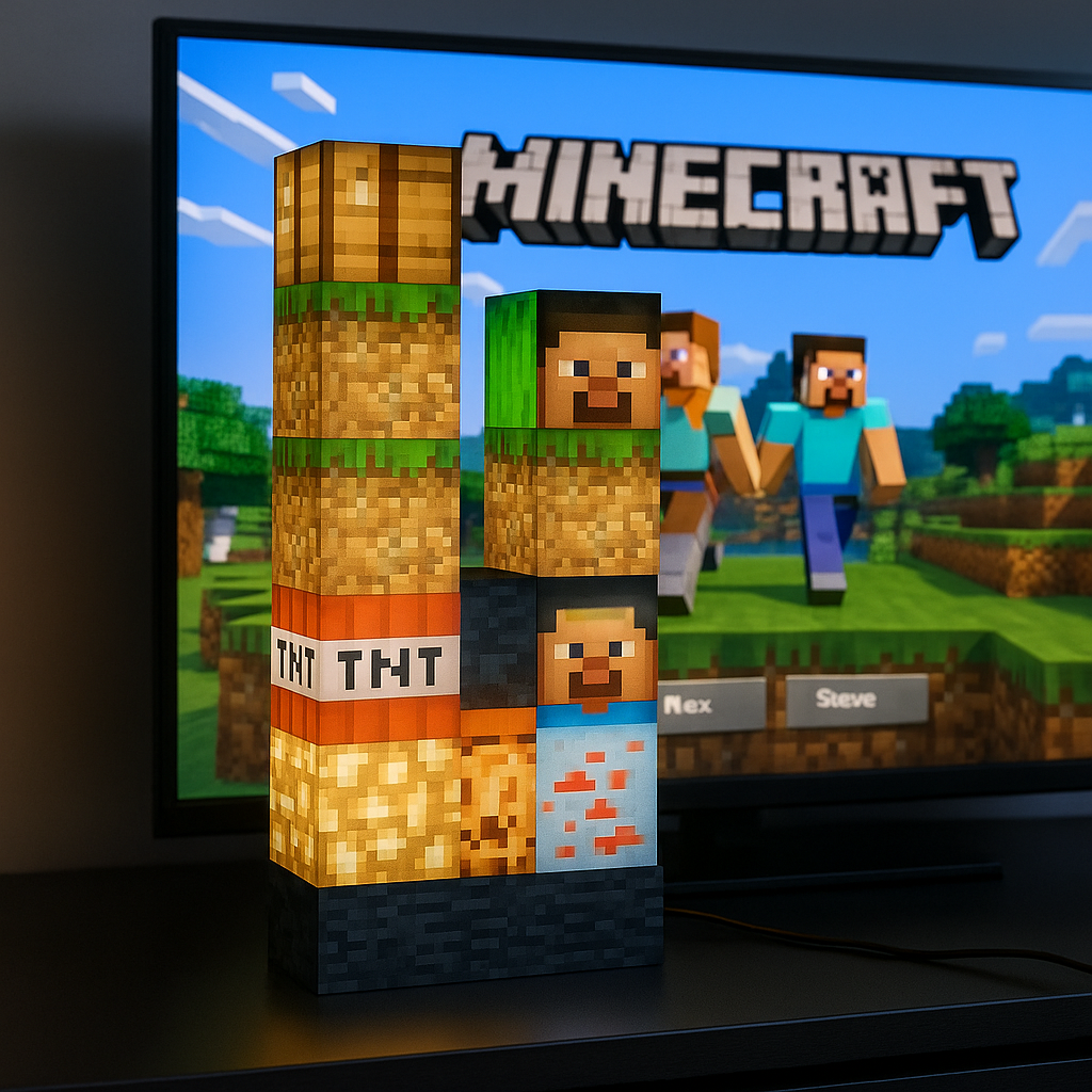 مصباح ماينكرافت الإبداعي