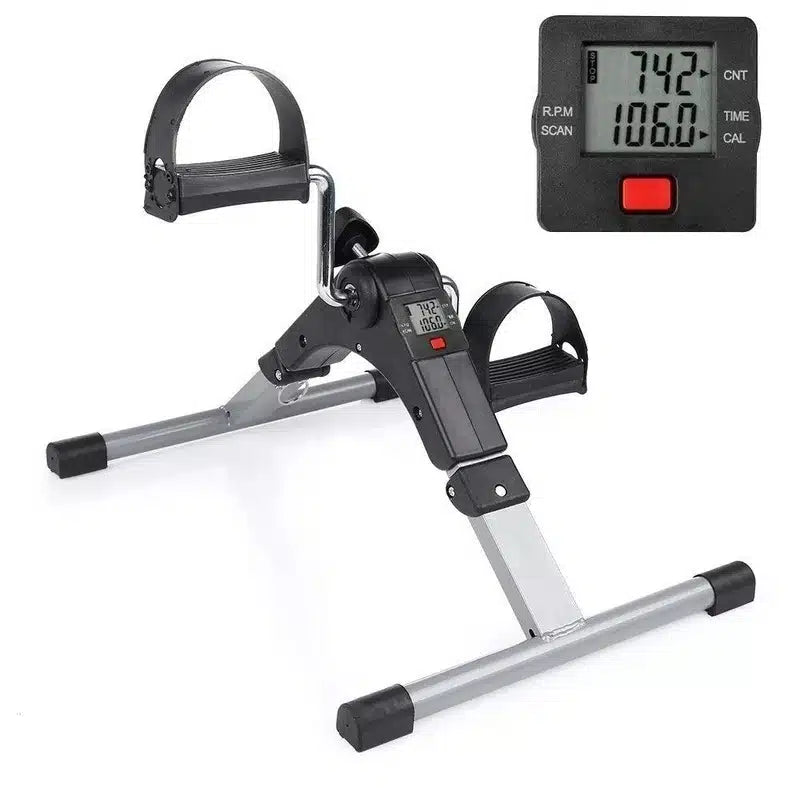 Pédale Vélo d&#39;exercice pliable pour jambes et bras, équipé d&#39;un écran
